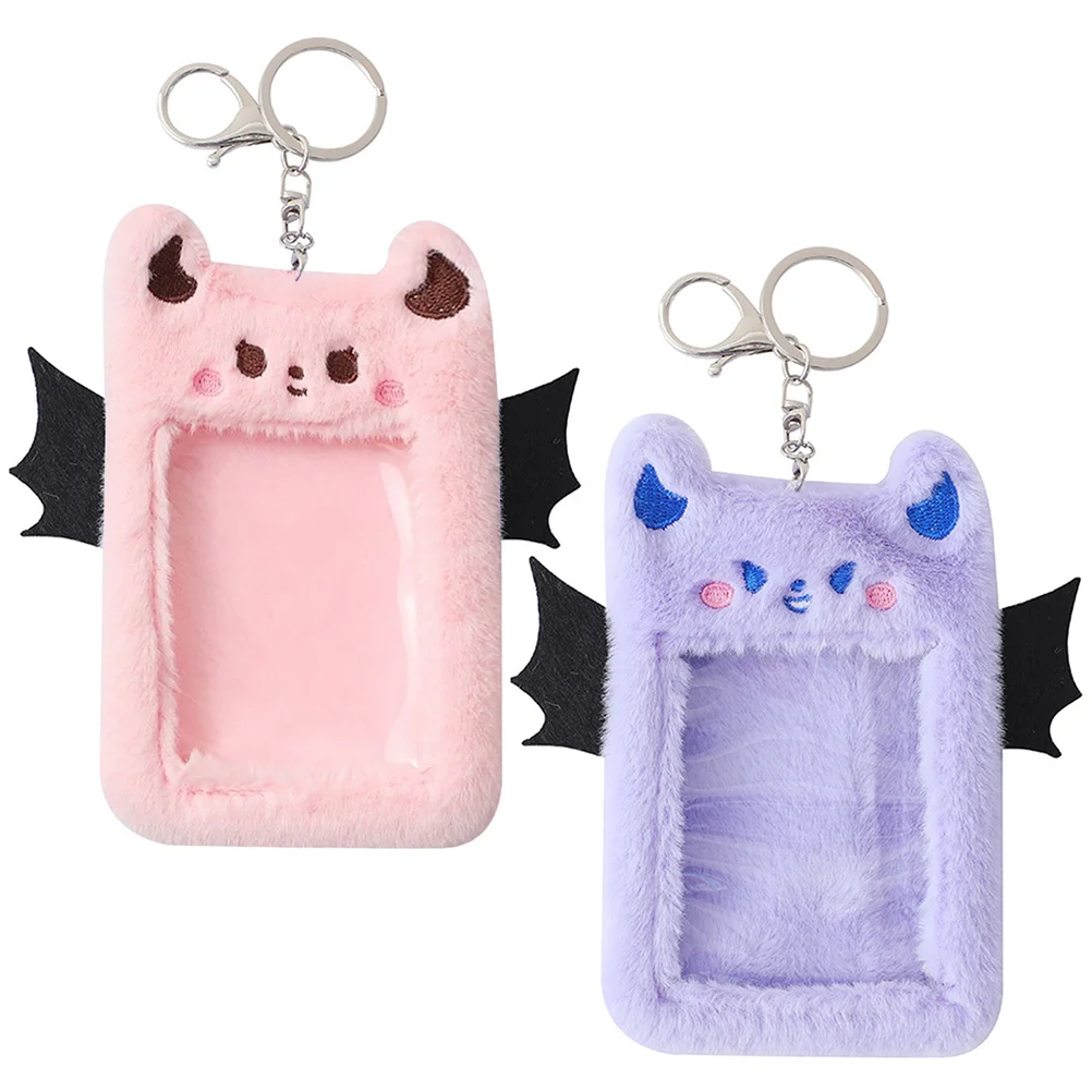 Photo Plush Card Holder Wallets for Men Reusable Keychain Sleeve Pink Student
Photo Plush Card Holder Wallets for Men Reusable Keychain Sleeve Pink Student