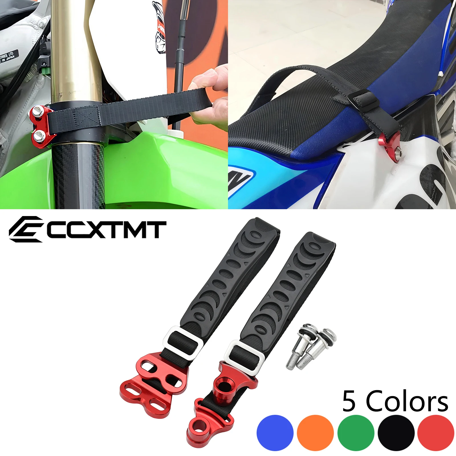 Motorcycle CNC Front Rear Seat Rescue Pull Strap Slin Belt For KTM Kawasaki Suzuki Yamaha Honda CRF250R CRF450R CRF250X CRF450X
Motorcycle CNC Front Rear Seat Rescue Pull Strap Slin Belt For KTM Kawasaki Suzuki Yamaha Honda CRF250R CRF450R CRF250X CRF450X