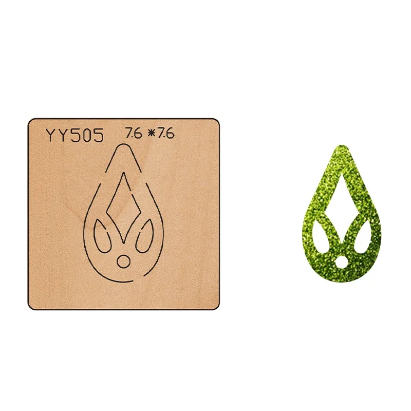 Earring mold knife model YY505 is suitable for all cutting machines on the market die cuts
Earring mold knife model YY505 is suitable for all cutting machines on the market die cuts