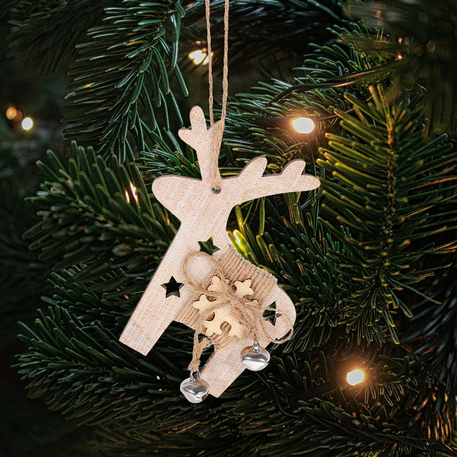6pcs Wooden Christmas Tree Hanging naments Five pointed Star Elk Gloves Socks Small Charms Xmas Decor Sewing Supplies
6pcs Wooden Christmas Tree Hanging naments Five pointed Star Elk Gloves Socks Small Charms Xmas Decor Sewing Supplies
