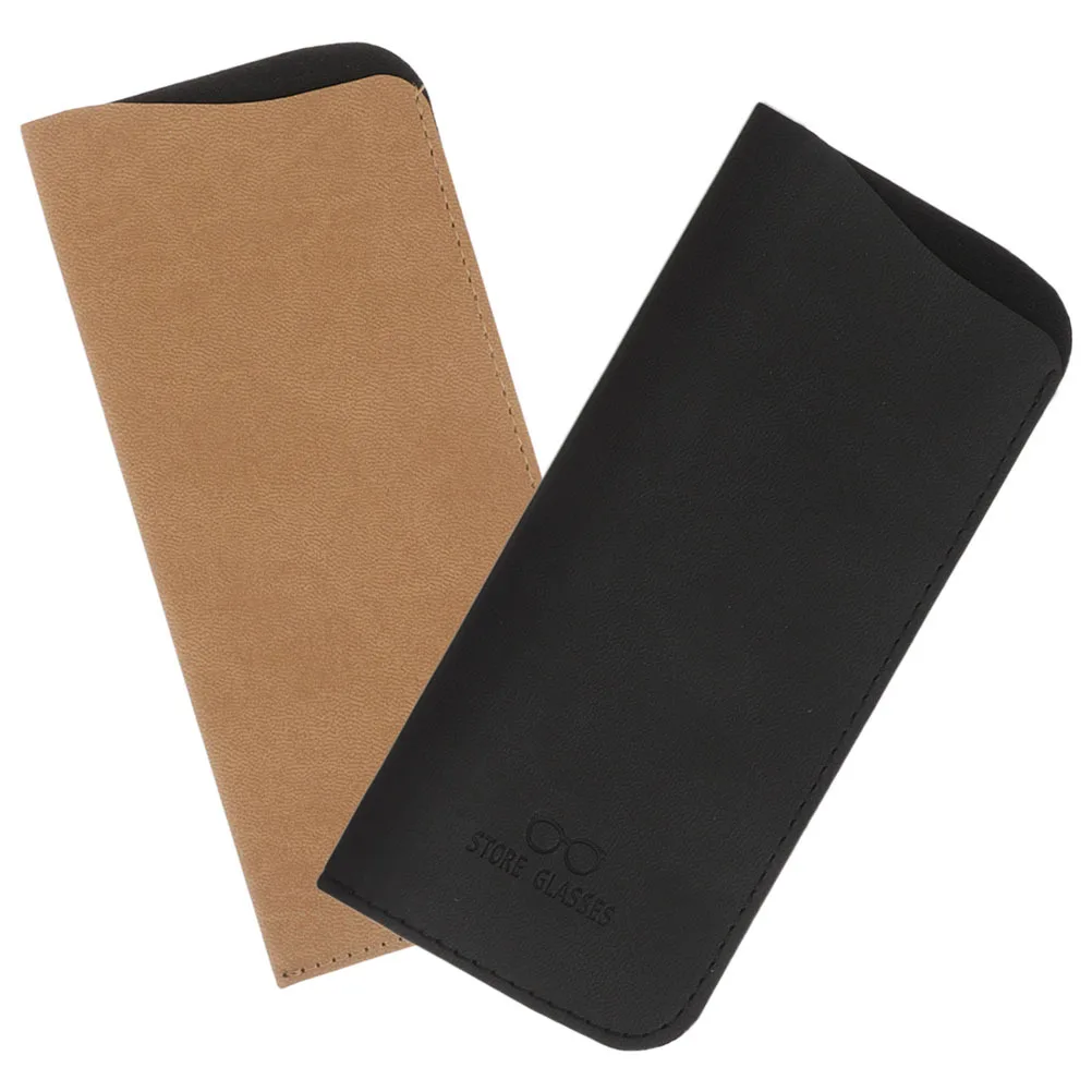 2Pcs Soft PU Eyeglass Sleeve Slim Sunglasses Storage Pouch Vintage Portable Travel Glasses Case Soft Eyeglass Case
2Pcs Soft PU Eyeglass Sleeve Slim Sunglasses Storage Pouch Vintage Portable Travel Glasses Case Soft Eyeglass Case