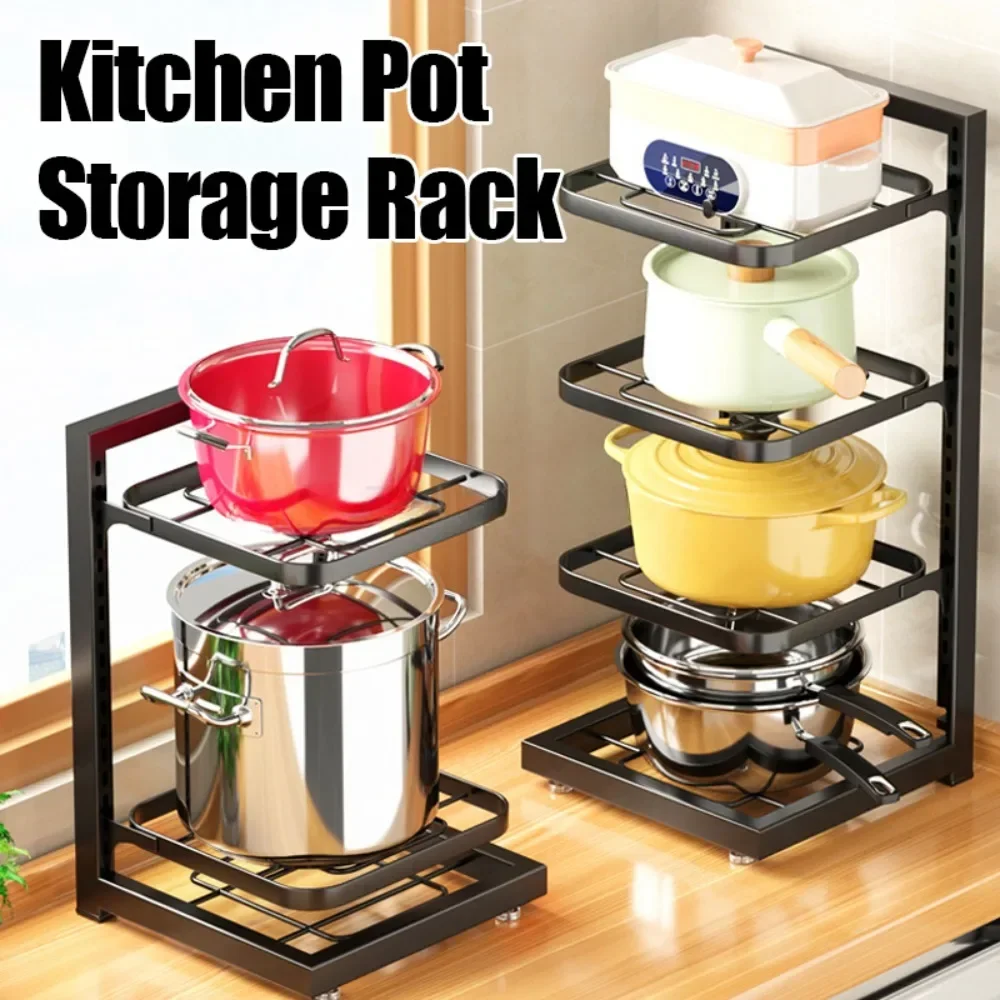 Adjustable Pot Rack Kitchen Organizer Layering Snap-On Pot Rack Organizer Cabinet Storage Bowl Shelf Home Kitchen Accessories
Adjustable Pot Rack Kitchen Organizer Layering Snap-On Pot Rack Organizer Cabinet Storage Bowl Shelf Home Kitchen Accessories