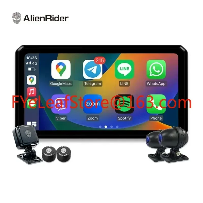 M12 Pro Motorcycle Carplay Navigation Dash Cam With 6 Inch Touch Screen Dual Recording BSD 77G Millimeter Wave Radar
M12 Pro Motorcycle Carplay Navigation Dash Cam With 6 Inch Touch Screen Dual Recording BSD 77G Millimeter Wave Radar