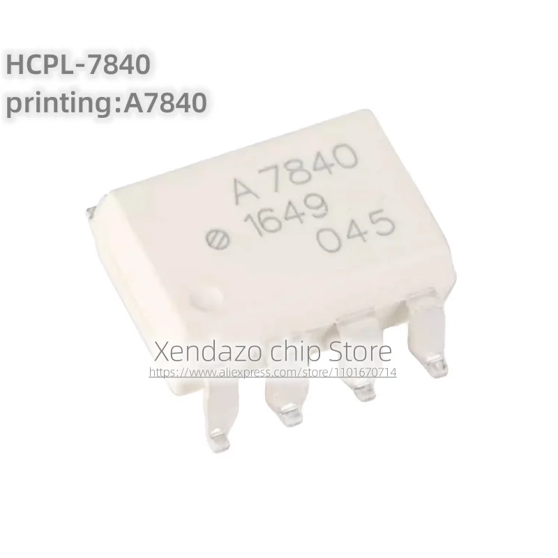 5pcs/lot HCPL-7840-500E HCPL-7840 printing A7840 SMD-8 package Original genuine Optocoupler chip
5pcs/lot HCPL-7840-500E HCPL-7840 printing A7840 SMD-8 package Original genuine Optocoupler chip