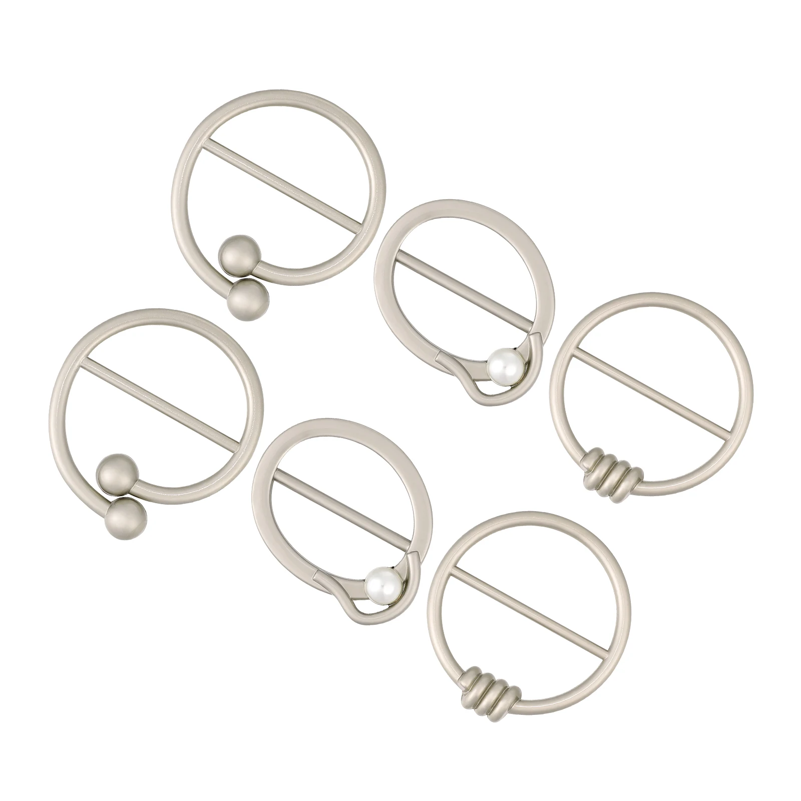 Decorative Brooch Buckle Scarf Clips Clothes Accessories Tshirt Rings Clothes Accessories Durable RustProof Elegant
Decorative Brooch Buckle Scarf Clips Clothes Accessories Tshirt Rings Clothes Accessories Durable RustProof Elegant