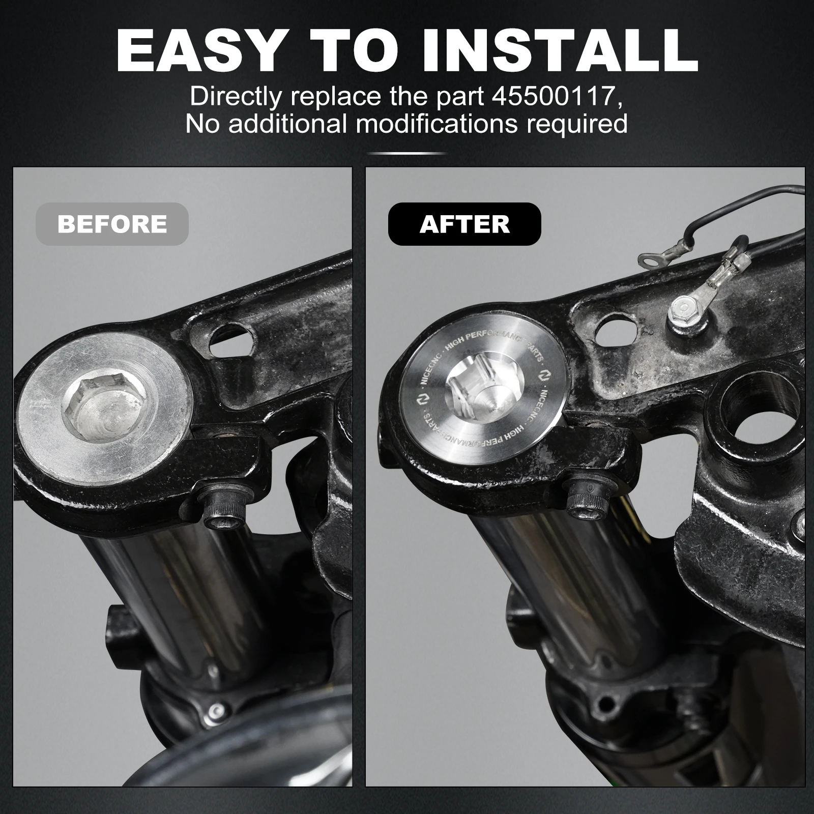 For Harley Street Glide FLHX 2014-2024 Front Fork Tube Extender Road King Special FLHRXS Ultra Limited FLHTK Tri Glide Ultra
For Harley Street Glide FLHX 2014-2024 Front Fork Tube Extender Road King Special FLHRXS Ultra Limited FLHTK Tri Glide Ultra