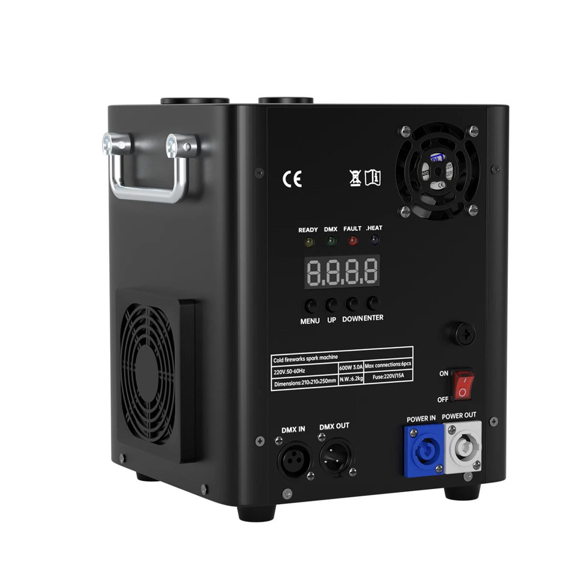 Areyourshop 700W Large Cold Spark Firework Machine DMX Stage DJ Event Party With Remote
Areyourshop 700W Large Cold Spark Firework Machine DMX Stage DJ Event Party With Remote