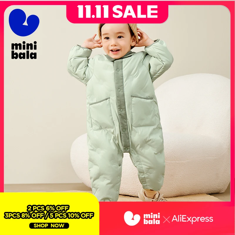 Мини комбинезон с оборкой на пуху для мальчиков и девочек, младенцев с отворотом, осень и зима 2024, Новинка
Мини комбинезон с оборкой на пуху для мальчиков и девочек, младенцев с отворотом, осень и зима 2024, Новинка