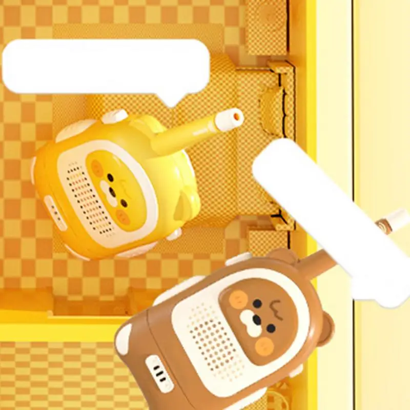 Kids Walkie Talkies 2pcs Cartoon Design Rechargeable Cartoon Walkie Talkies Attractive Decorative Intercom Long Range Radio Toys
Kids Walkie Talkies 2pcs Cartoon Design Rechargeable Cartoon Walkie Talkies Attractive Decorative Intercom Long Range Radio Toys