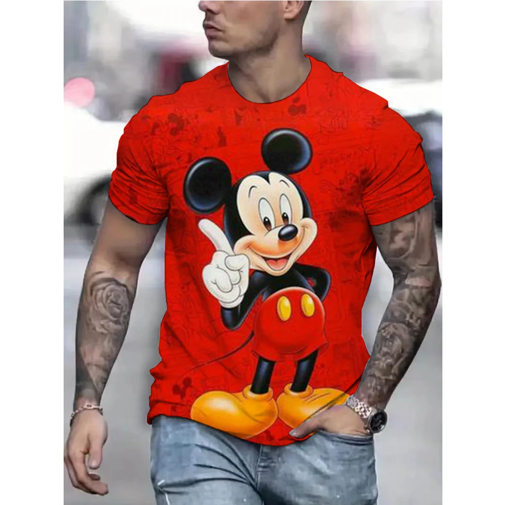 Новая мужская футболка Disney с Микки Маусом и 3D принтом, футболка большого размера с короткими рукавами, мужская и женская футболка, одежда Disney
Новая мужская футболка Disney с Микки Маусом и 3D принтом, футболка большого размера с короткими рукавами, мужская и женская футболка, одежда Disney