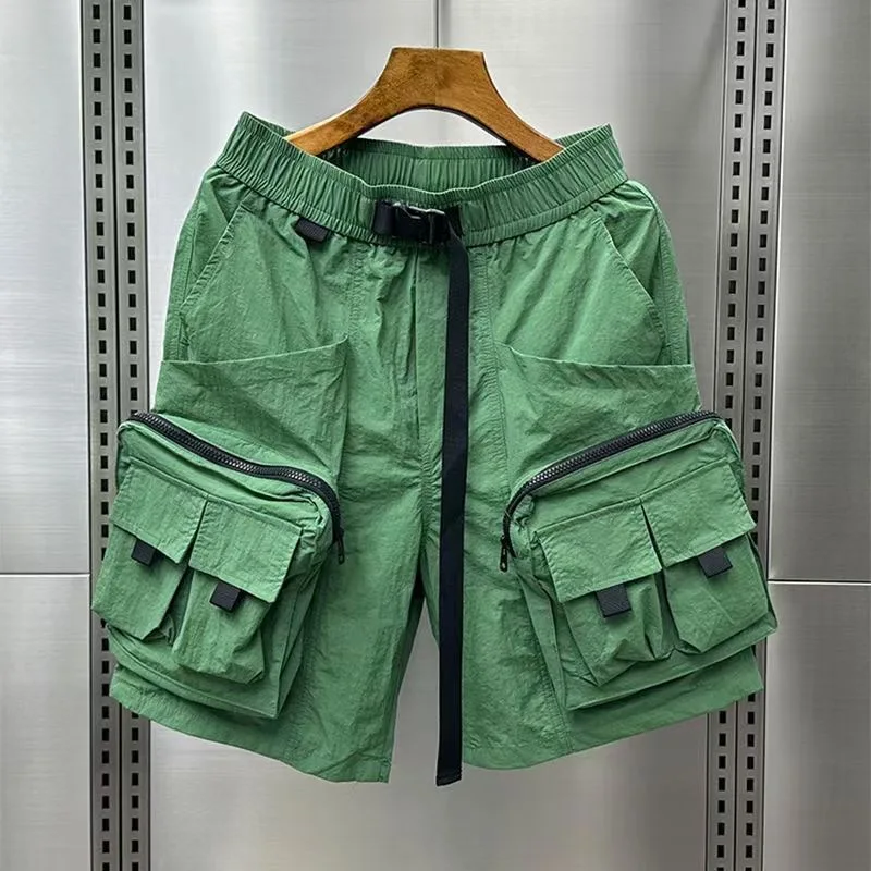 Multi Pocket Cargo Shorts For Men Outdoors Functional Quick Drying Loose Five Quarter Pant Fashion Casual Sports Straight Shorts
Multi Pocket Cargo Shorts For Men Outdoors Functional Quick Drying Loose Five Quarter Pant Fashion Casual Sports Straight Shorts