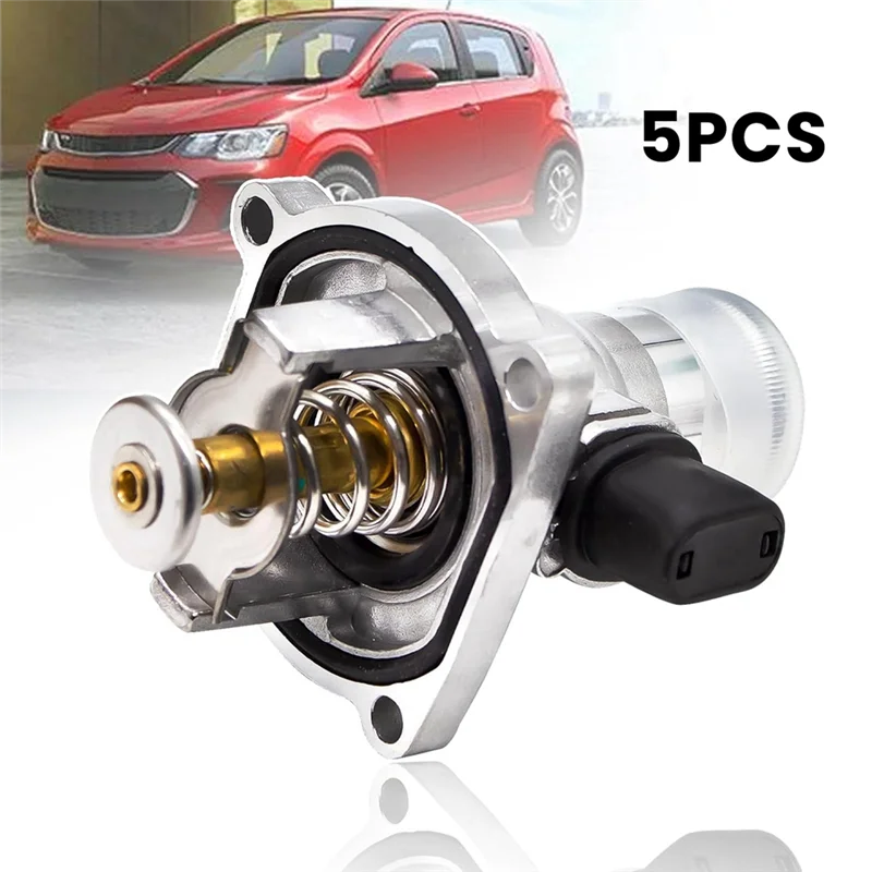 AB61-5PCS Car Engine Coolant Thermostat Assembly Housing For Chevy Aveo Sonic 09-16 96984104 55578419 25193683
AB61-5PCS Car Engine Coolant Thermostat Assembly Housing For Chevy Aveo Sonic 09-16 96984104 55578419 25193683