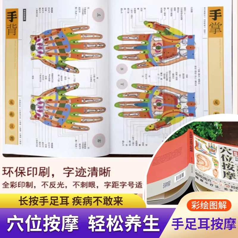 Hand, Foot, Mouth, Ear Acupoint Massage, Traditional Chinese Medicine Health Preservation Meridian Books
Hand, Foot, Mouth, Ear Acupoint Massage, Traditional Chinese Medicine Health Preservation Meridian Books