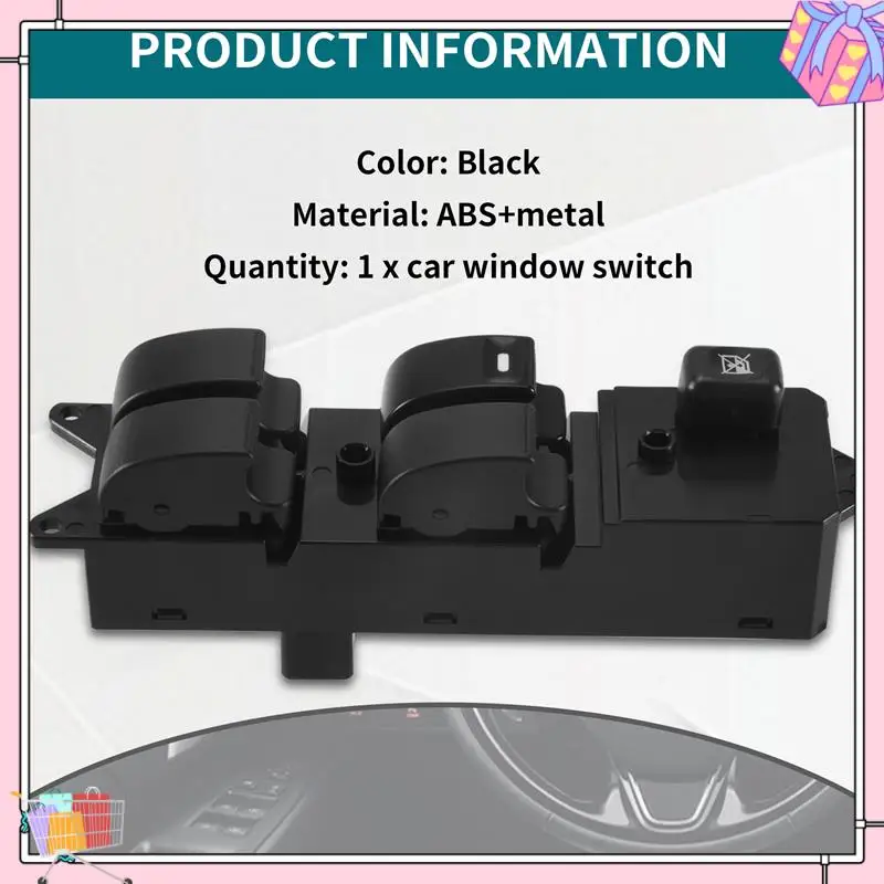 A77T-Car Window Driver Side Main Switch LHD For Mitsubishi Pajero Montero III 3 Lancer Triton L200 Sport Grandis MR587942
A77T-Car Window Driver Side Main Switch LHD For Mitsubishi Pajero Montero III 3 Lancer Triton L200 Sport Grandis MR587942