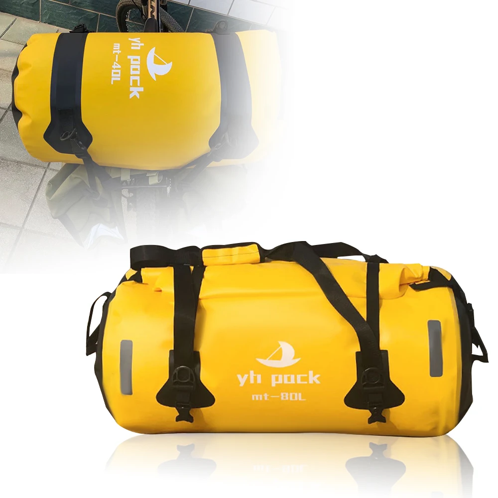 Motorcycle Bag Waterproof MTB Bike Trunk Bag Rear Travel Luggage Carrier Portable Saddle Seat Cycling Acessoriy 40/66/80/90/120L
Motorcycle Bag Waterproof MTB Bike Trunk Bag Rear Travel Luggage Carrier Portable Saddle Seat Cycling Acessoriy 40/66/80/90/120L
