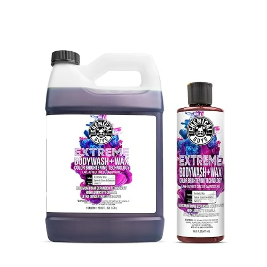 Foam Cannon Car Wash Soap, Extreme Bodywash Formula, Blue, pH-Neutral Biodegradable, for All Exterior Surfaces
Foam Cannon Car Wash Soap, Extreme Bodywash Formula, Blue, pH-Neutral Biodegradable, for All Exterior Surfaces