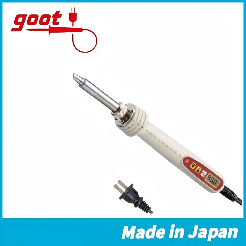 Japan GOOT PX-480 Lead-Free Soldering Iron - 200-500°C Digital Temp Control, High Heat Capacity for Welding Repair
Japan GOOT PX-480 Lead-Free Soldering Iron - 200-500°C Digital Temp Control, High Heat Capacity for Welding Repair