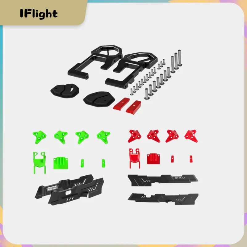 iFlight CineFlow 5/CineLR 7 детали из ТПУ, боковая пластина камеры с ЧПУ и запасные части, боковые панели для FPV рамки
iFlight CineFlow 5/CineLR 7 детали из ТПУ, боковая пластина камеры с ЧПУ и запасные части, боковые панели для FPV рамки
