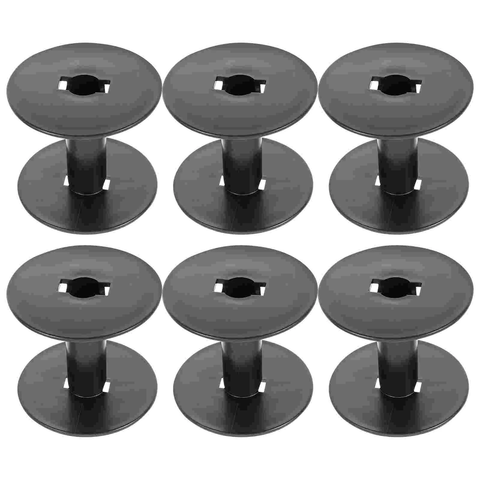 6 Pcs Spool I-shaped Wheel Replaceable Thread Bobbins Mini Sewing Empty Spools Accessory Black Clear
6 Pcs Spool I-shaped Wheel Replaceable Thread Bobbins Mini Sewing Empty Spools Accessory Black Clear