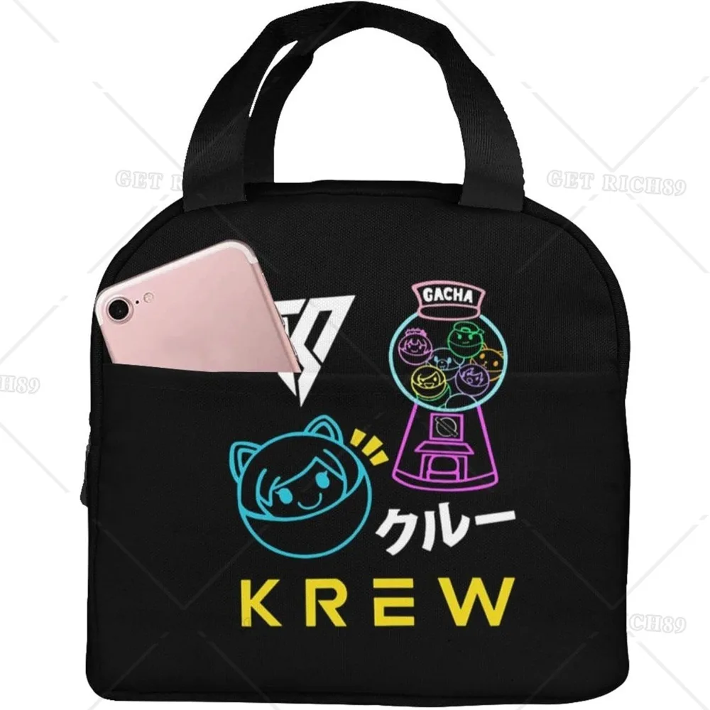 Cartoon Portable Insulated Lunch Bag for Women Men Kids Insulated Black Lunch Box with Pocket for Picnic Beach Fishing Work
Cartoon Portable Insulated Lunch Bag for Women Men Kids Insulated Black Lunch Box with Pocket for Picnic Beach Fishing Work