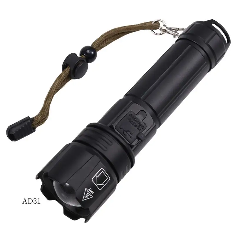 New-Strong Light Telescopic Zoom Flashlight Rechargeable Waterproof Flashlight Emergency Lighting Flashlight
New-Strong Light Telescopic Zoom Flashlight Rechargeable Waterproof Flashlight Emergency Lighting Flashlight