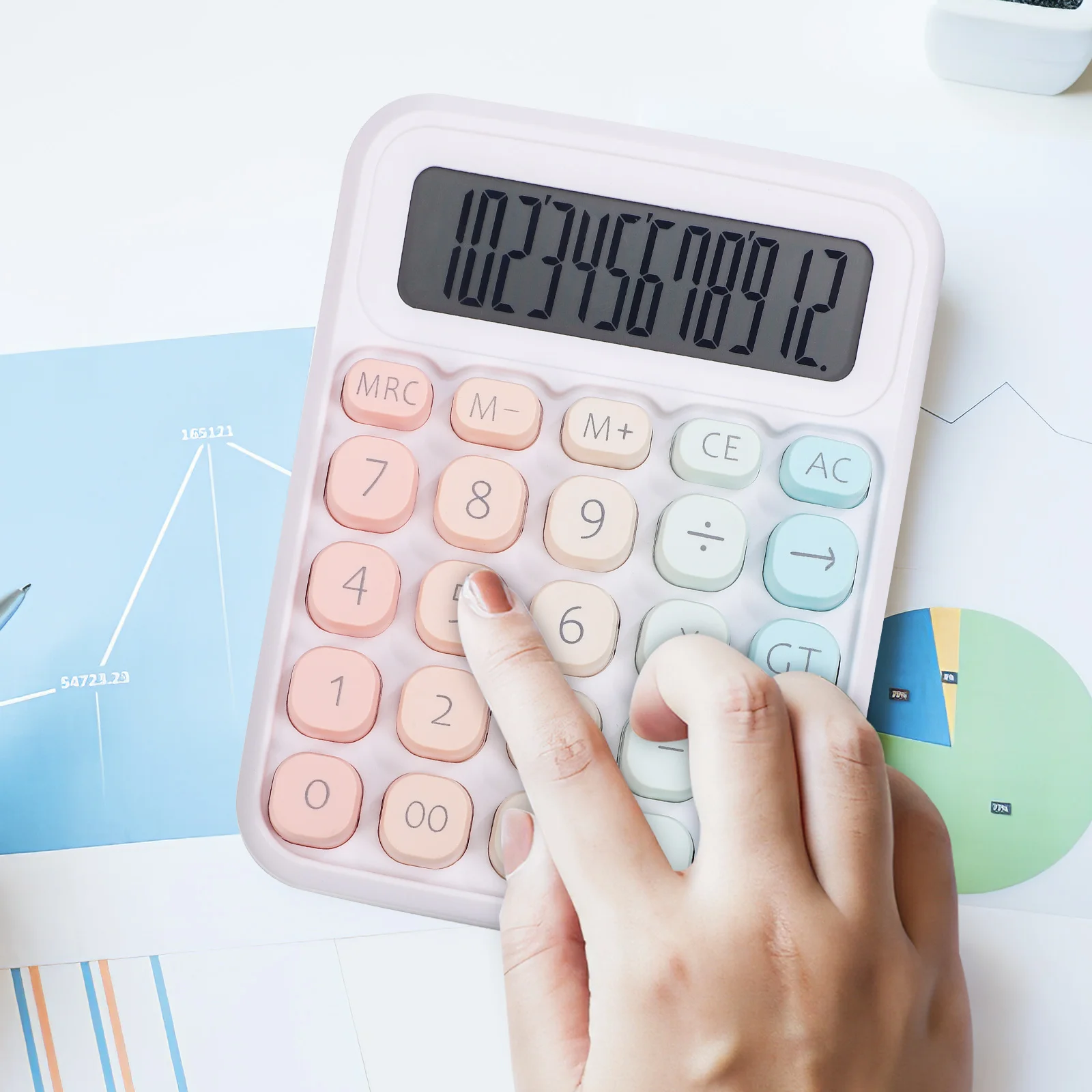 Basic Calculator Cute Colors Large Display Multi Function Plastic Desktop Small Calculators For Students School Office
Basic Calculator Cute Colors Large Display Multi Function Plastic Desktop Small Calculators For Students School Office