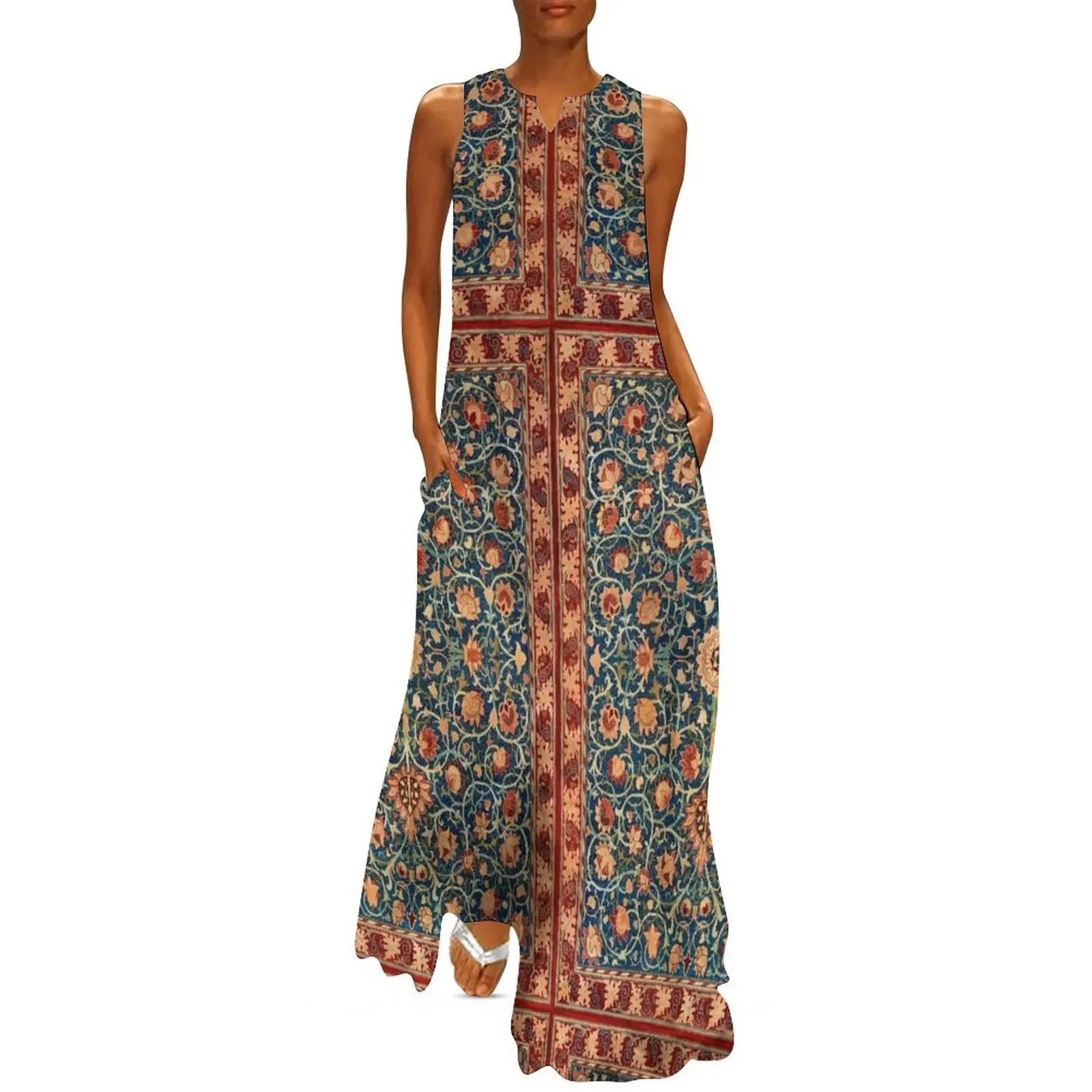 Holland Park Carpet - William Morris Long Dress Female dress womens dress wedding guest 2025
Holland Park Carpet - William Morris Long Dress Female dress womens dress wedding guest 2025