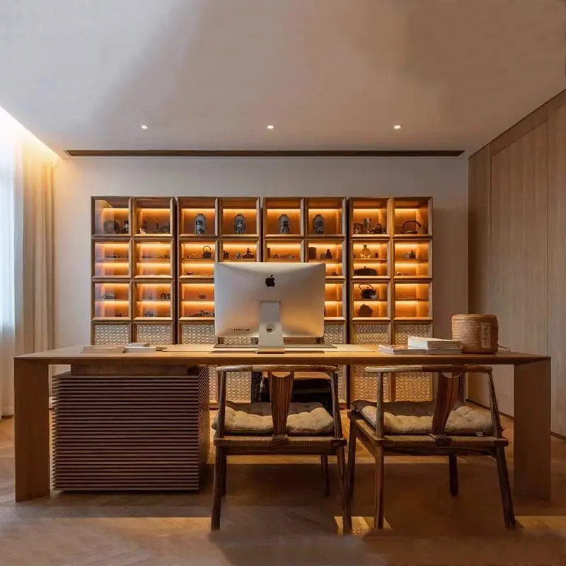 Vintage Decoration Office Desk Aesthetic Walnut Conference Computer Office Desk Wooden Workstation Bureaux De Chambre Furniture
Vintage Decoration Office Desk Aesthetic Walnut Conference Computer Office Desk Wooden Workstation Bureaux De Chambre Furniture