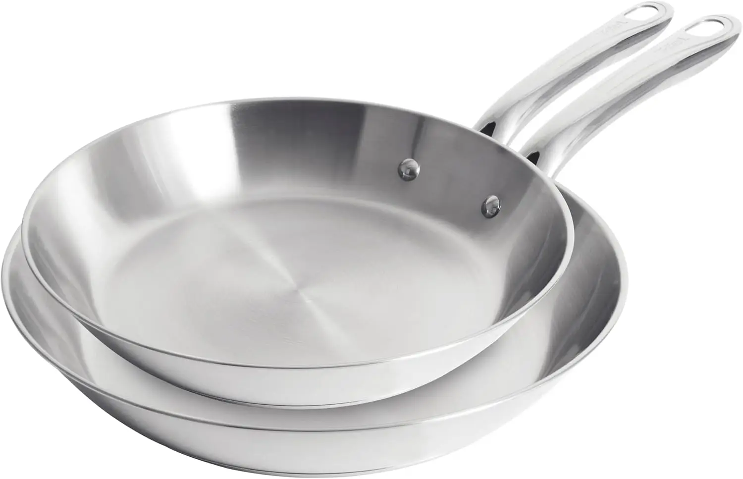 Stainless Steel Frying Pan Set 11 & 12.5 Inch with Induction Base, Dishwasher Safe Oven Safe Skillet for Searing and Sautéing
Stainless Steel Frying Pan Set 11 & 12.5 Inch with Induction Base, Dishwasher Safe Oven Safe Skillet for Searing and Sautéing