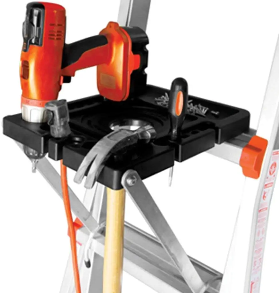 Ladders, Project Tray, Ladder Accessory, Plastic, 25 lbs Weight Rating, (15012)
Ladders, Project Tray, Ladder Accessory, Plastic, 25 lbs Weight Rating, (15012)