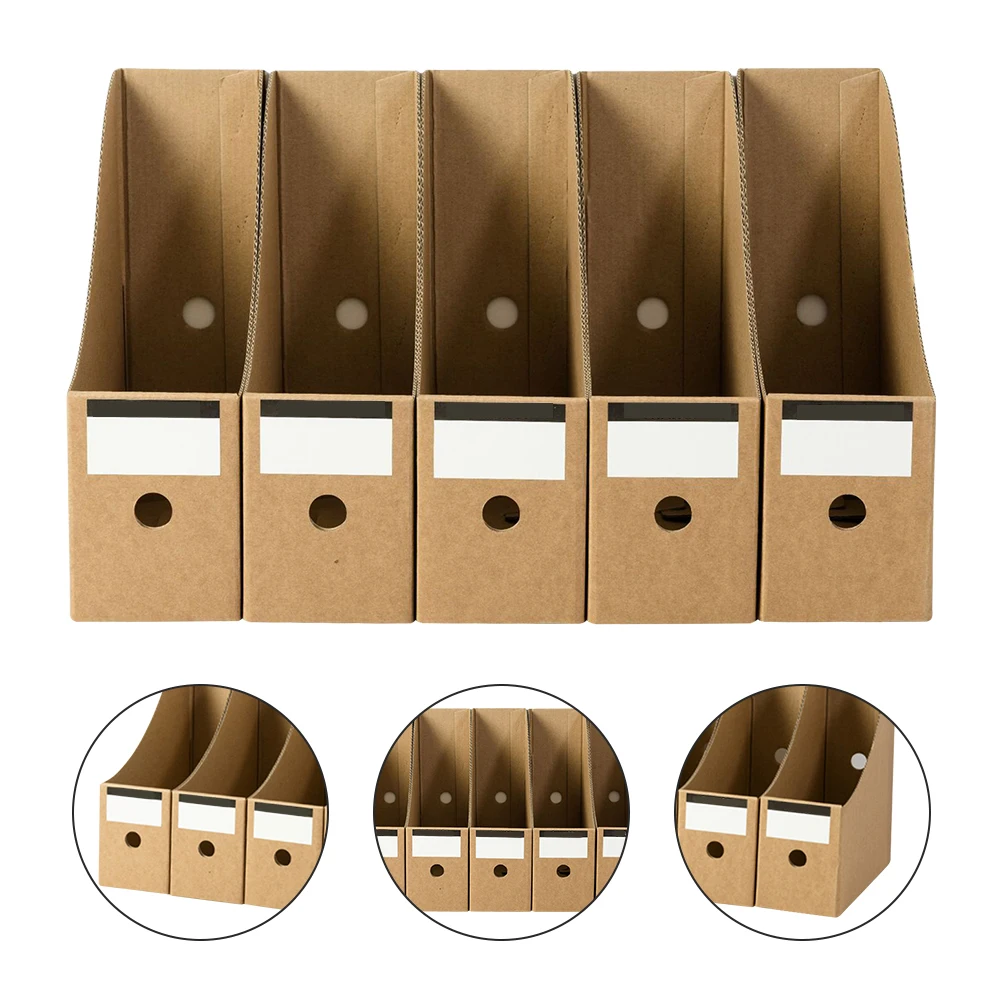 10pcs File Storage Boxes Office Design Environmentally Friendly Document Organizer for Files Books Magazines Simple
10pcs File Storage Boxes Office Design Environmentally Friendly Document Organizer for Files Books Magazines Simple