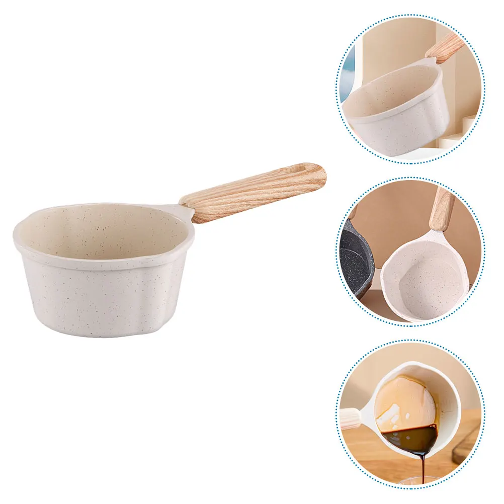 Nonstick Thick Milk Spout Kitchen Iron Sauce Wok Oil Kitchen Small Pot Portable Metal Sauce Pot Metal Cookware
Nonstick Thick Milk Spout Kitchen Iron Sauce Wok Oil Kitchen Small Pot Portable Metal Sauce Pot Metal Cookware