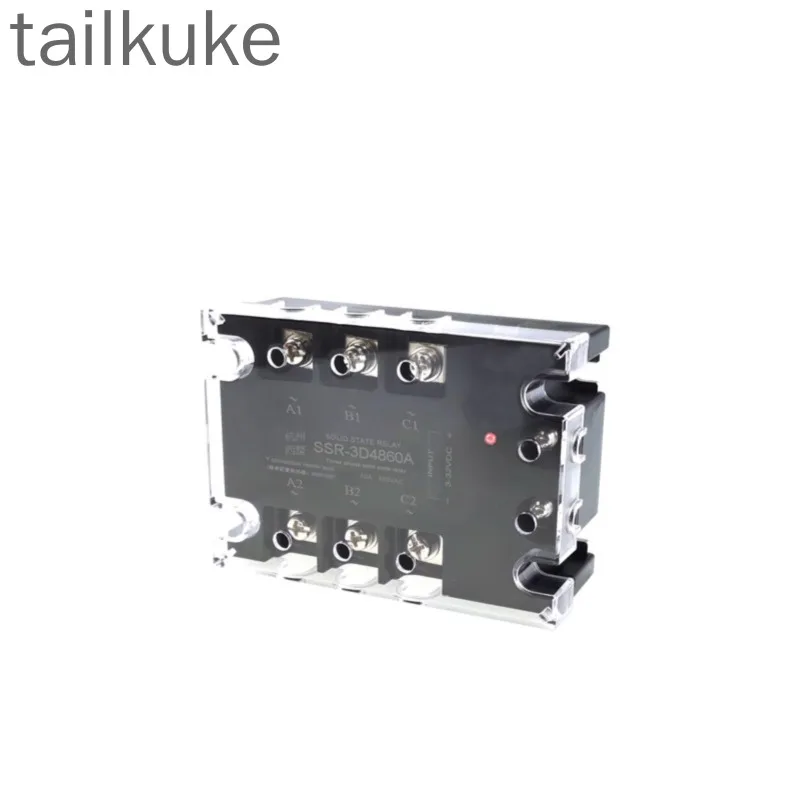 Three-phase Solid-state Relay 40A60A80A DC Controlled AC SSR-3D4840A380V SA3 JGX TSR
Three-phase Solid-state Relay 40A60A80A DC Controlled AC SSR-3D4840A380V SA3 JGX TSR