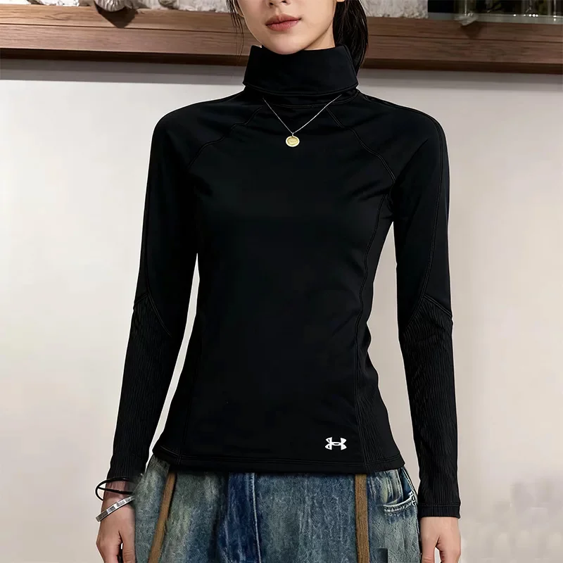 Under Armour Women's Long-Sleeved High-Neck Base Top for Running, Training, Leisure, Breathable and Active Wear 1381749-001
Under Armour Women's Long-Sleeved High-Neck Base Top for Running, Training, Leisure, Breathable and Active Wear 1381749-001