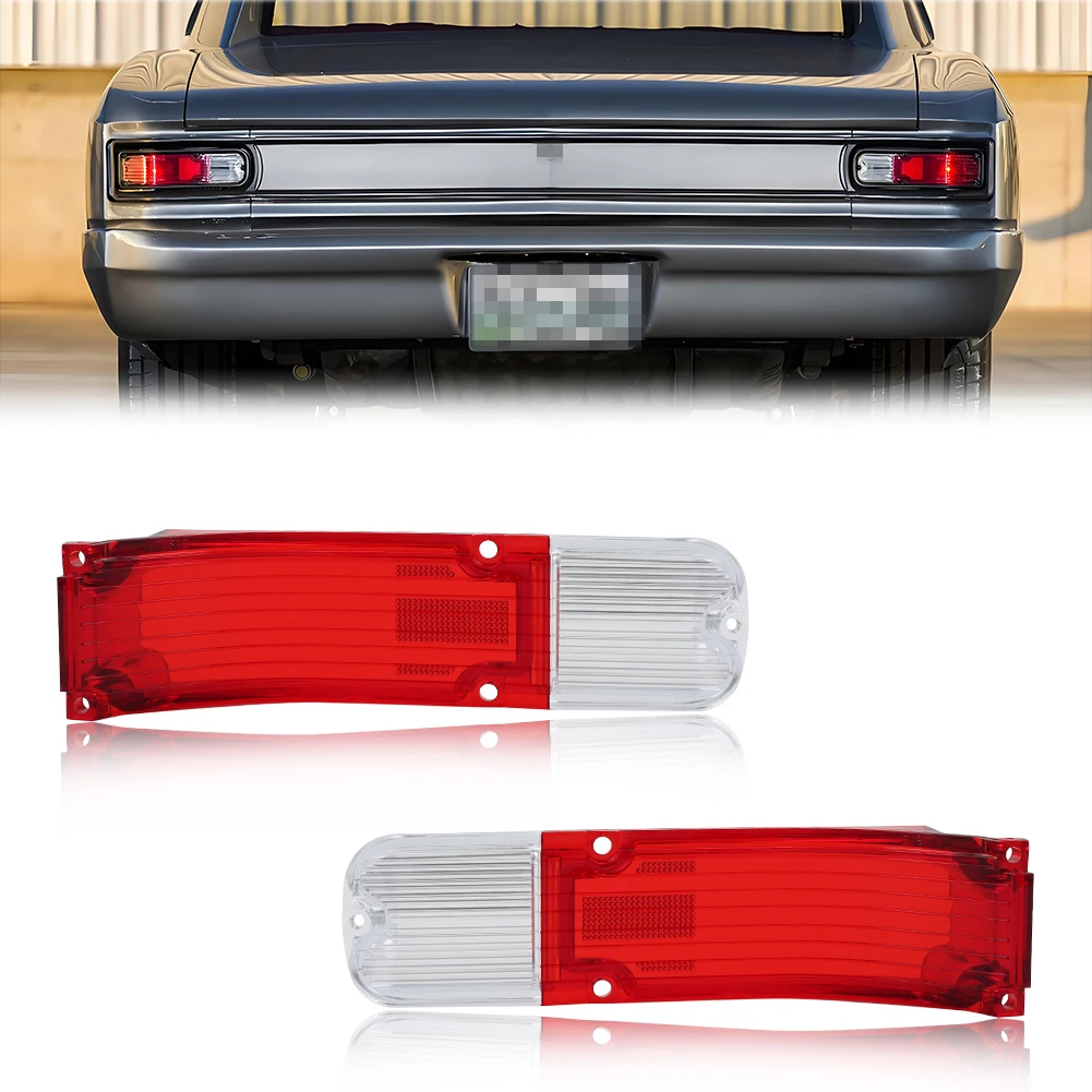 2PCS Rear Bumper Backup Light Reverse Light Brake Light Tail Light Turn Signal Light Cover For 1966 Chevrolet Chevelle/Malibu
2PCS Rear Bumper Backup Light Reverse Light Brake Light Tail Light Turn Signal Light Cover For 1966 Chevrolet Chevelle/Malibu