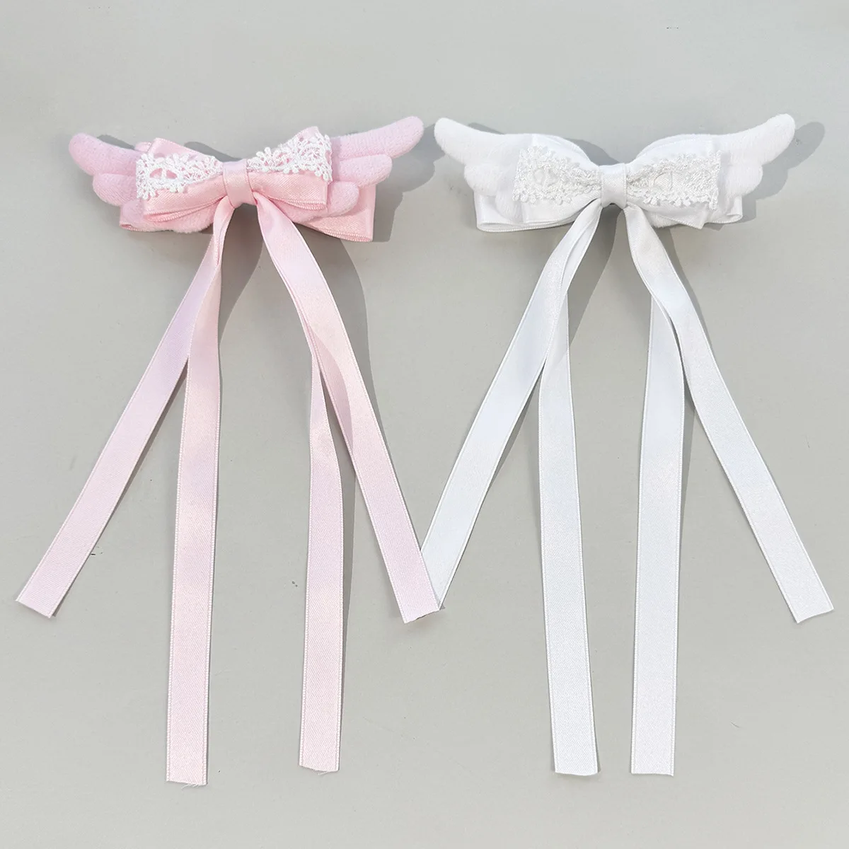 30PC Angel Wing Bow Ribbon Hair Clips for Girls Handmade Sweet Girl Long Tassel Hair Grips Lolita Hair Accessories for Women
30PC Angel Wing Bow Ribbon Hair Clips for Girls Handmade Sweet Girl Long Tassel Hair Grips Lolita Hair Accessories for Women
