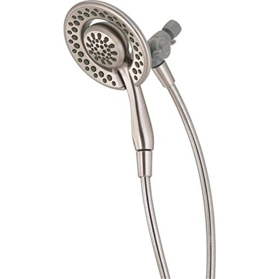 4-Setting In2ition 2-in-1 Dual Shower Head with HandHeld Spray, Brushed Nickel Detachable Shower Head with Hose, Showerhead, 1.
4-Setting In2ition 2-in-1 Dual Shower Head with HandHeld Spray, Brushed Nickel Detachable Shower Head with Hose, Showerhead, 1.
