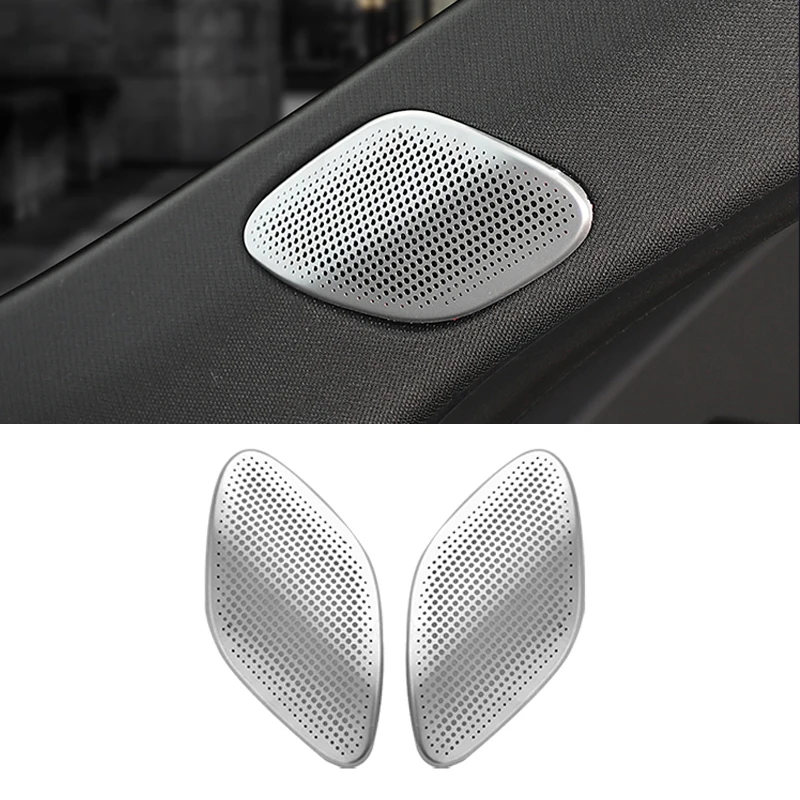 For Cadillac CT5 2020 car accessories stainless steel A pillar speaker decoration cover
For Cadillac CT5 2020 car accessories stainless steel A pillar speaker decoration cover