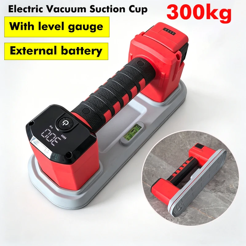 300KG Automatic Air Smart Electric Vacuum Suction Cup Industrial Grade Heavy-Duty Handheld Pump for Glass and Tiles 4000mAh Box
300KG Automatic Air Smart Electric Vacuum Suction Cup Industrial Grade Heavy-Duty Handheld Pump for Glass and Tiles 4000mAh Box