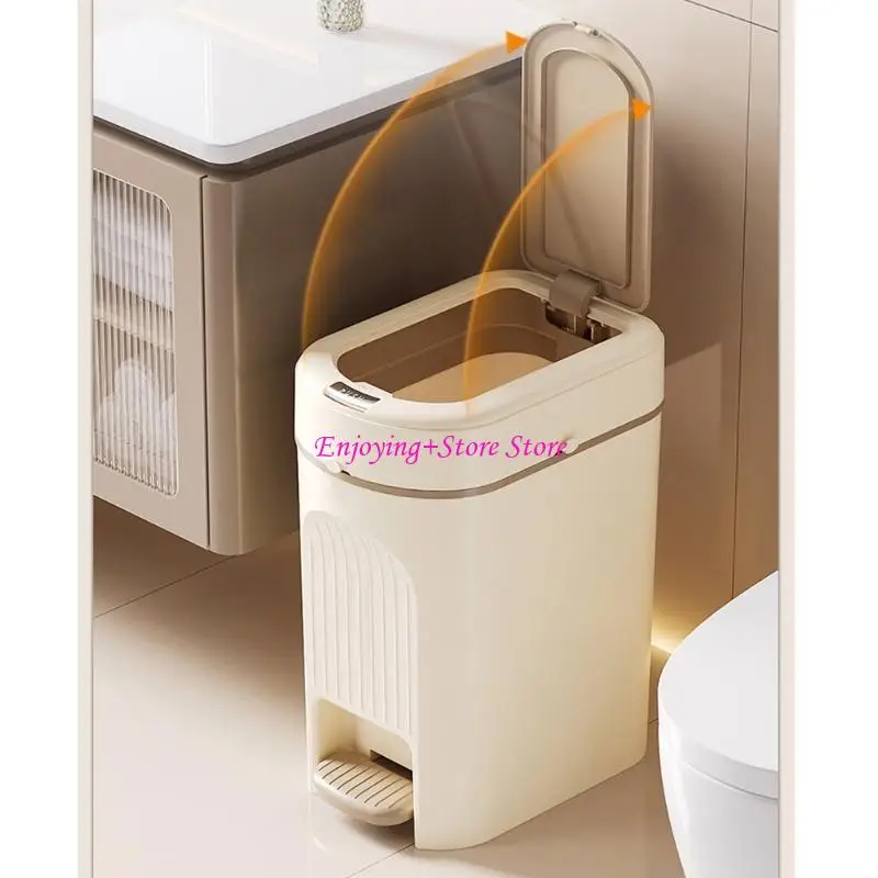 G6DA 20L мусорное мусорное ведро с тихим закрытием крышки для прессы. 
G6DA 20L мусорное мусорное ведро с тихим закрытием крышки для прессы.