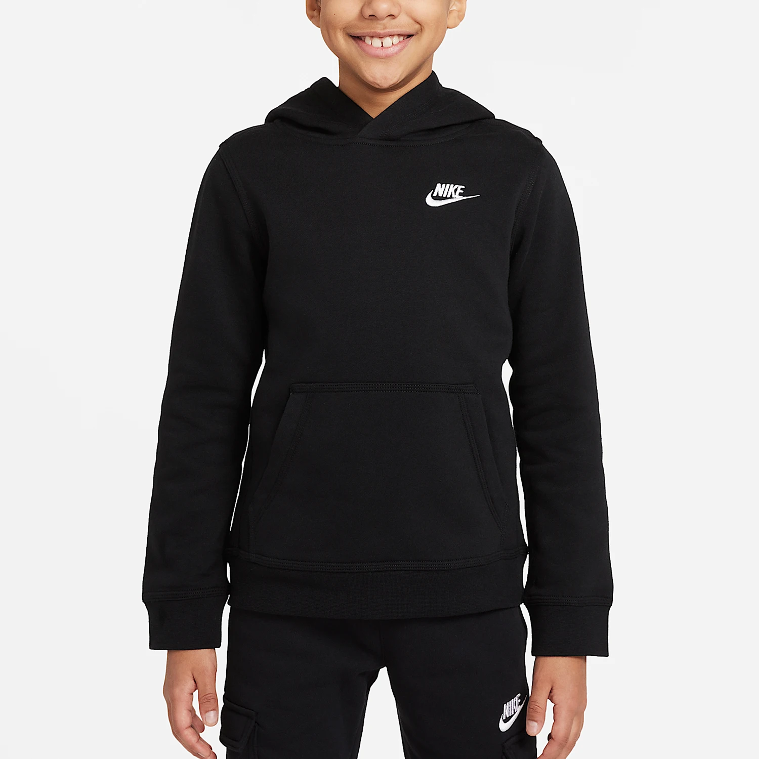 Nike genuine Sportswear Club Big Kids Hooded Loose Hoodie BV3757-011
Nike genuine Sportswear Club Big Kids Hooded Loose Hoodie BV3757-011