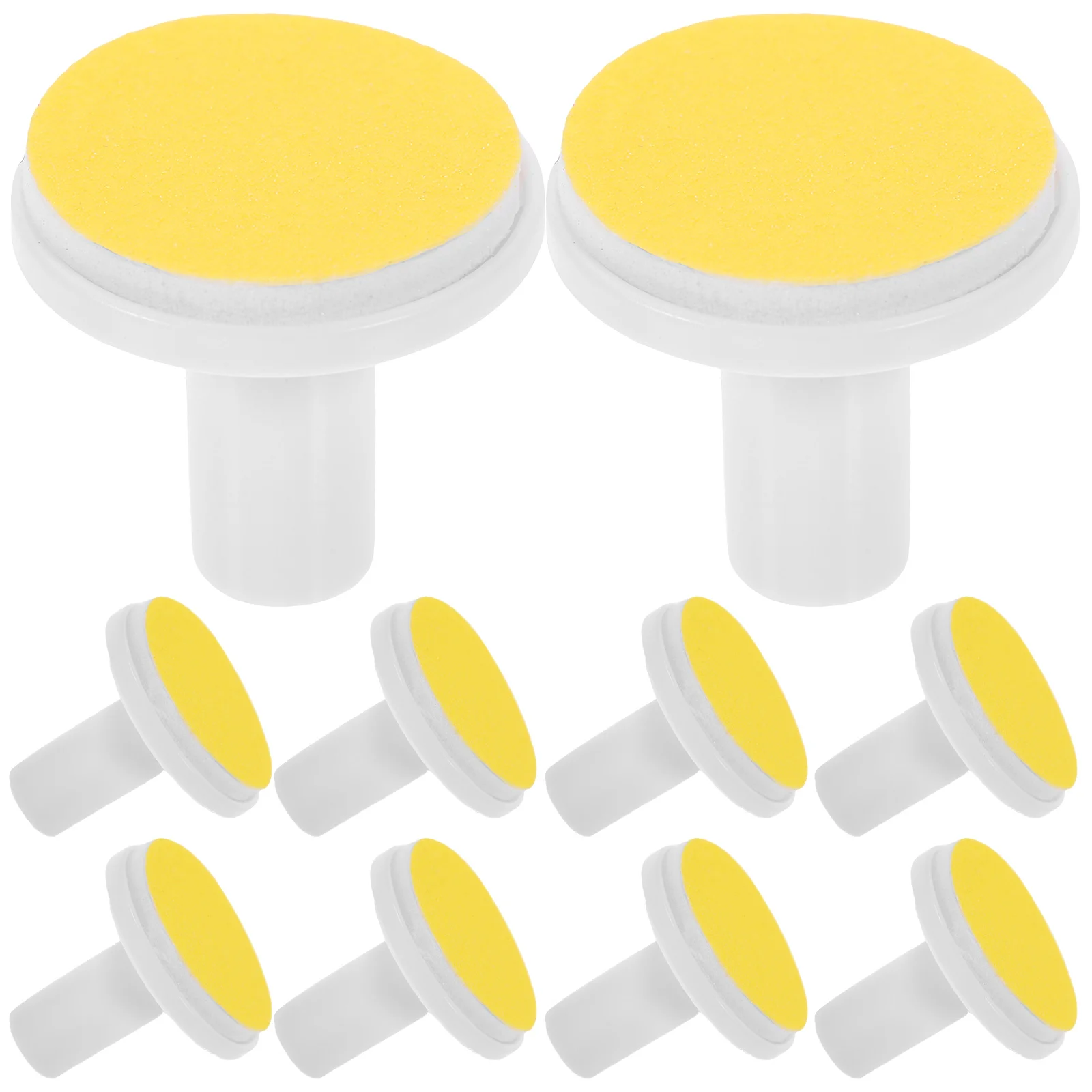 12pcs Electric Nail Grinder Heads Durable Replacement Pads for Adult Nail Trimmer Efficient Grinding Safe Yellow Files 
12pcs Electric Nail Grinder Heads Durable Replacement Pads for Adult Nail Trimmer Efficient Grinding Safe Yellow Files