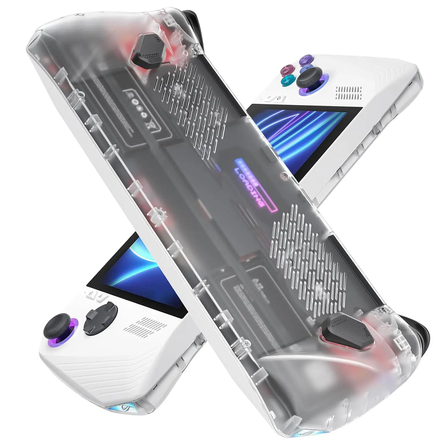 RGB Transparent Back Plate for ROG Ally, DIY Clear Edition Replacement Shell Case for ASUS ROG Ally, ASUS ROG Ally Accessories
RGB Transparent Back Plate for ROG Ally, DIY Clear Edition Replacement Shell Case for ASUS ROG Ally, ASUS ROG Ally Accessories