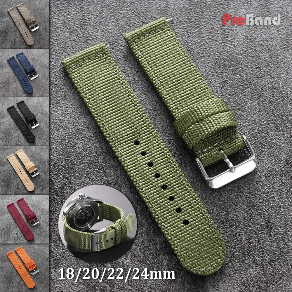 18/20mm 22mm 24mm Nylon Watch Band for Seiko Military Woven Canvas Strap Quick Release Wristband Men's Sport Bracelets for Omega
18/20mm 22mm 24mm Nylon Watch Band for Seiko Military Woven Canvas Strap Quick Release Wristband Men's Sport Bracelets for Omega