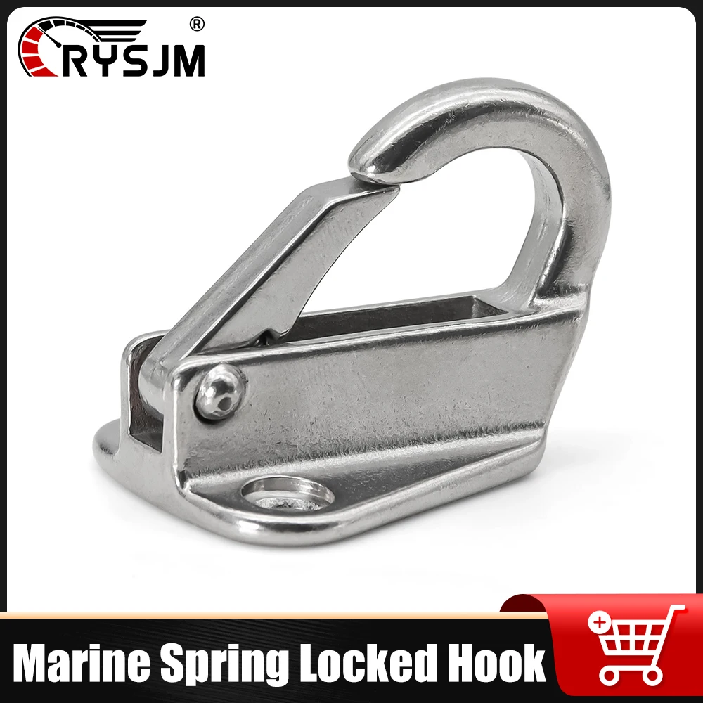 Нержавеющая сталь 316, морской пружинный крючок с застежкой, веревочный крючок, фурнитура для крыла, лодки, морские аксессуары, 2 шт., крючок с замком
Нержавеющая сталь 316, морской пружинный крючок с застежкой, веревочный крючок, фурнитура для крыла, лодки, морские аксессуары, 2 шт., крючок с замком