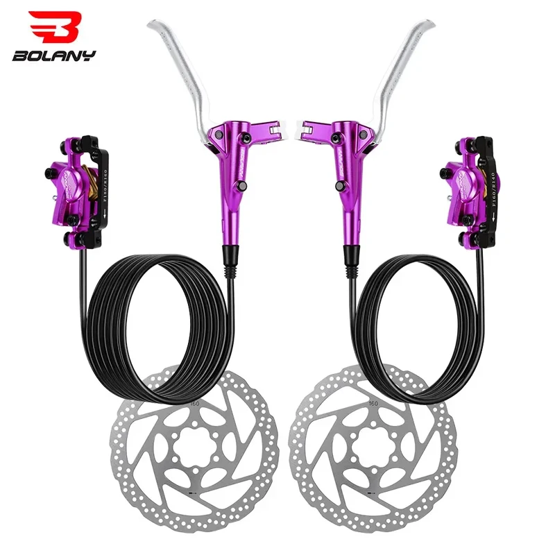 BOLANY brake front and rear dual piston hydraulic caliper set 160mm chain wheel MTB brake mountain bike road bike accessories
BOLANY brake front and rear dual piston hydraulic caliper set 160mm chain wheel MTB brake mountain bike road bike accessories
