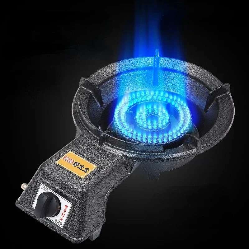 Thickened Cast Iron Commercial Hot Fire Stir Frying Gas Stove Household Liquefied Gas Single Stoves Knob Switch Desktop Cooktops
Thickened Cast Iron Commercial Hot Fire Stir Frying Gas Stove Household Liquefied Gas Single Stoves Knob Switch Desktop Cooktops