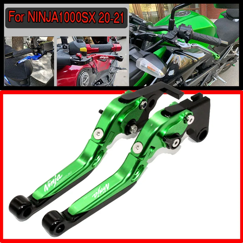 For NINJA1000SX Ninja 1000 sx 2020-2022 2021 high quality Motorcycle Accessories Folding Extendable Brake Clutch Levers
For NINJA1000SX Ninja 1000 sx 2020-2022 2021 high quality Motorcycle Accessories Folding Extendable Brake Clutch Levers
