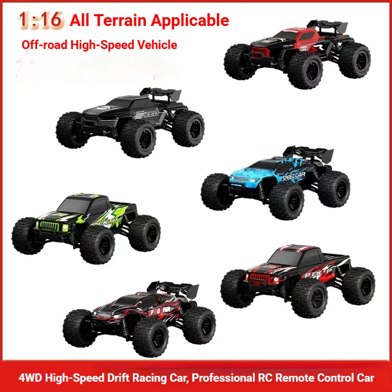 Rc Remote Control High Speed Off Road Monster Truck 1 16 Scale 2 4Ghz 4Wd All Terrain Drift Racing For Outdoor Rock Crawling
Rc Remote Control High Speed Off Road Monster Truck 1 16 Scale 2 4Ghz 4Wd All Terrain Drift Racing For Outdoor Rock Crawling