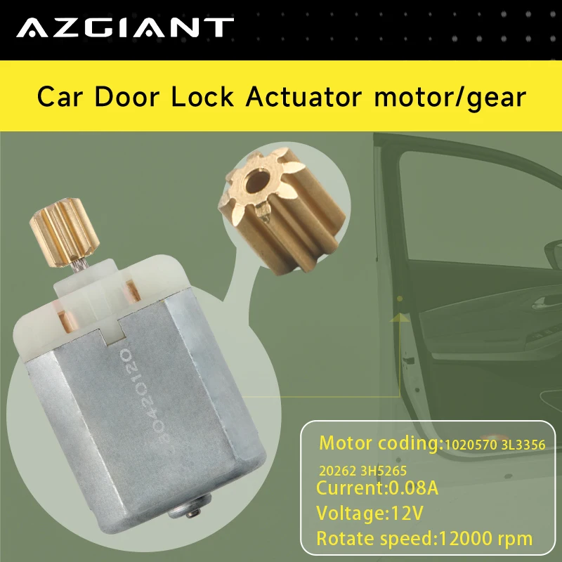Car Door Lock Actuator motor 1020570 DC 12V Gears 8T Repair Tools For Fiat 500 Doblo Bravo MK2 Brand New vehicle accessories DIY
Car Door Lock Actuator motor 1020570 DC 12V Gears 8T Repair Tools For Fiat 500 Doblo Bravo MK2 Brand New vehicle accessories DIY